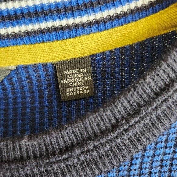Ted Baker Sweater Men's 6 (US 2XL) Viscose Cashmere Waffle Knit Pullover Jumper - Picture 5 of 11